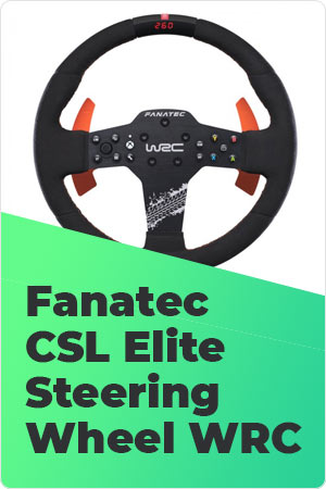 Fanatec CSL Elite Steering Wheel WRC Review