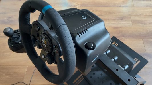 APEX Wheel Stand Logitech G923 Mounted