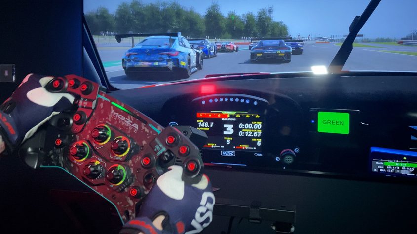 GS Steering Wheel In Game