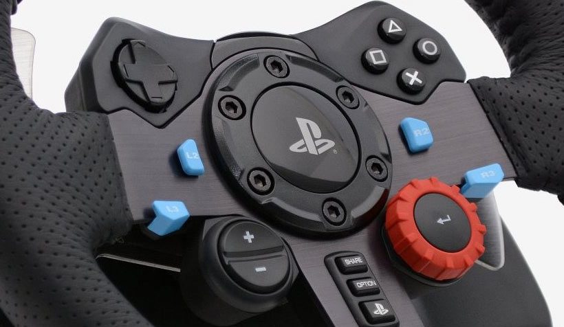 Logitech G29 Red button