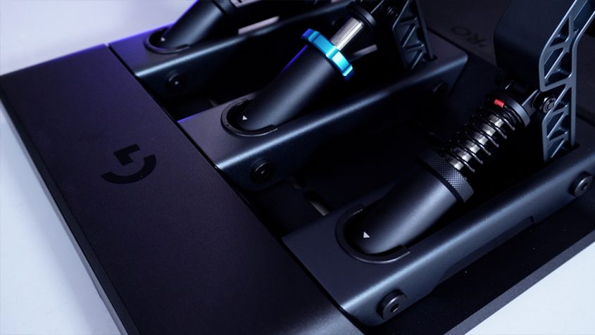 Logitech Pro Racing Pedals Construction