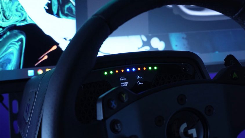 Logitech Pro Wheel Rev Lights