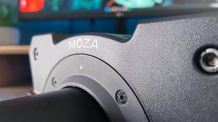 Moza R9 Front Logo