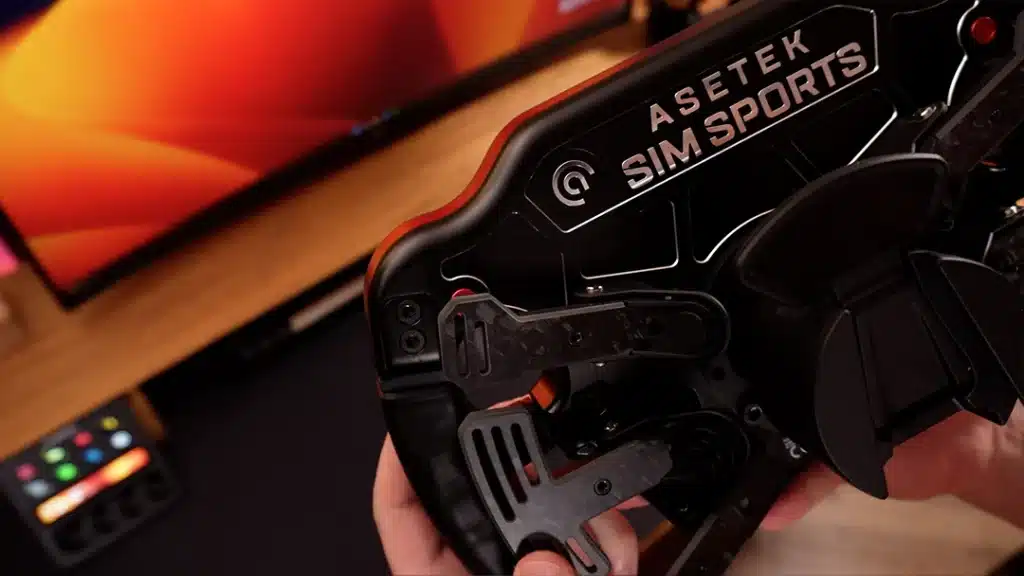 Asetek Invicta steering wheel shifters
