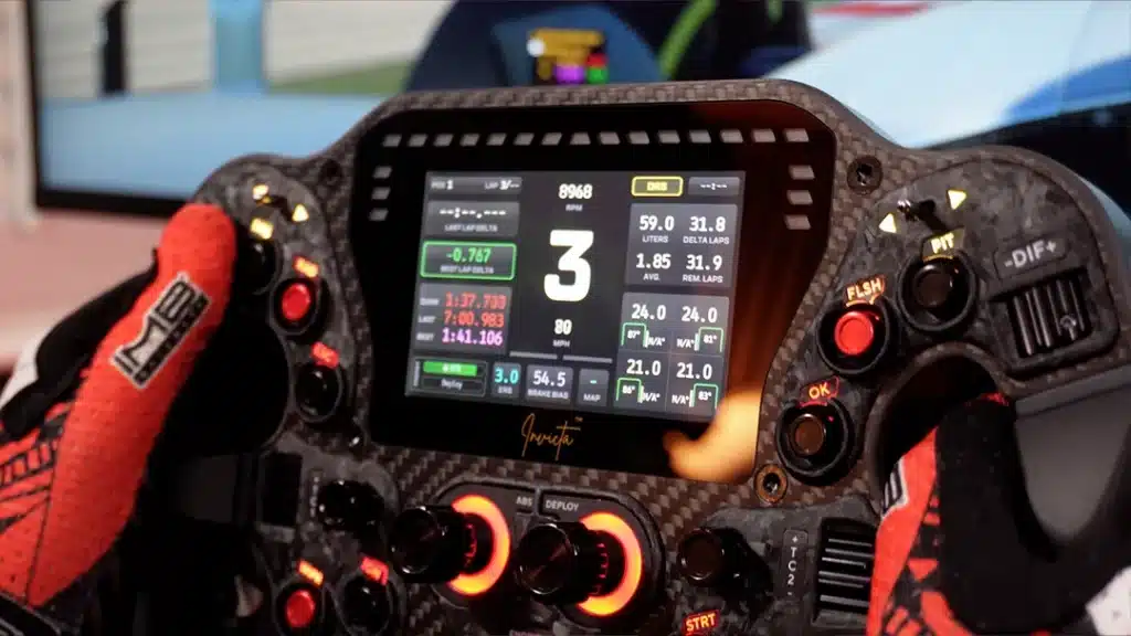 Asetek Invicta Wheel Digital Display