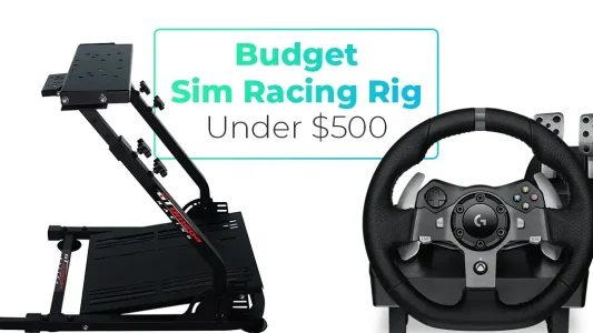 Budget sim racing rig under $500