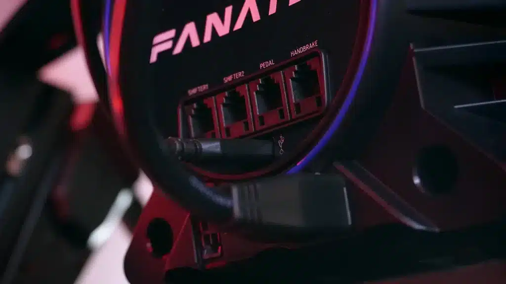 Fanatec ClubSport DD connection points