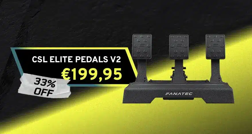 Fanatec CSL Elite Pedals V2 Black Friday Deal
