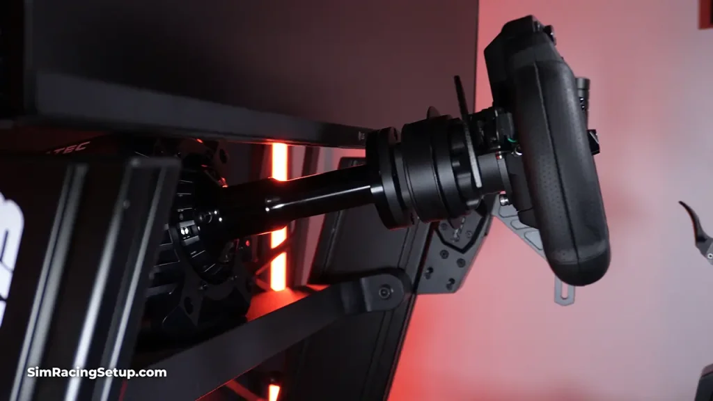 Fanatec DD Shaft Extension with wheel side view