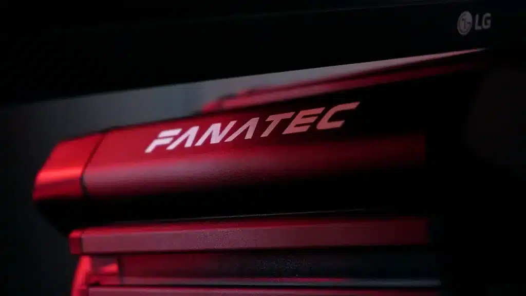 Fanatec Logo on wheel base