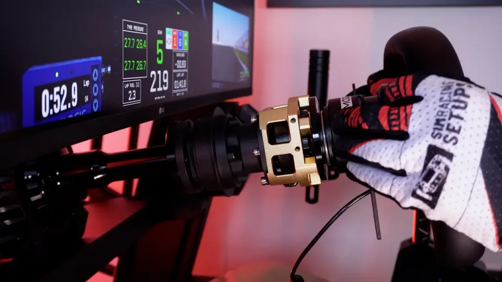 Fanatec Podium Hub and MOZA Steering Wheel