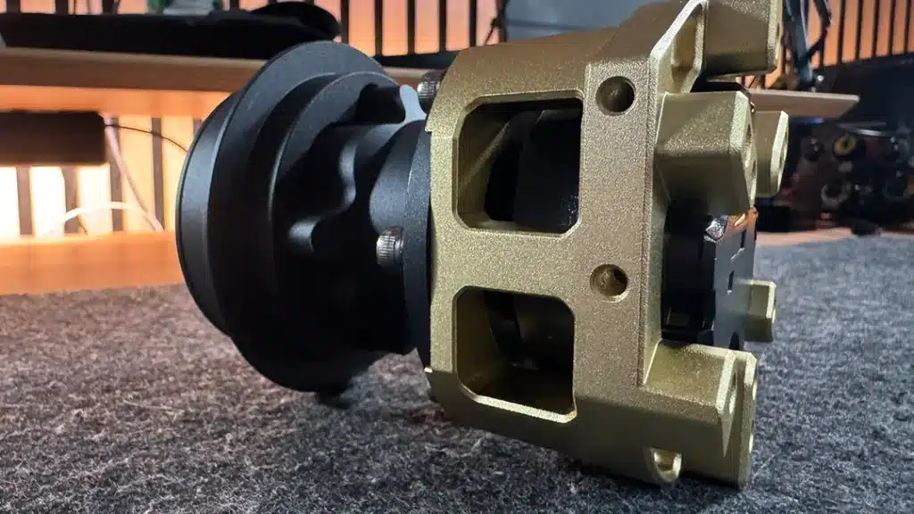 Fanatec Podium Hub Gold Metal Finish