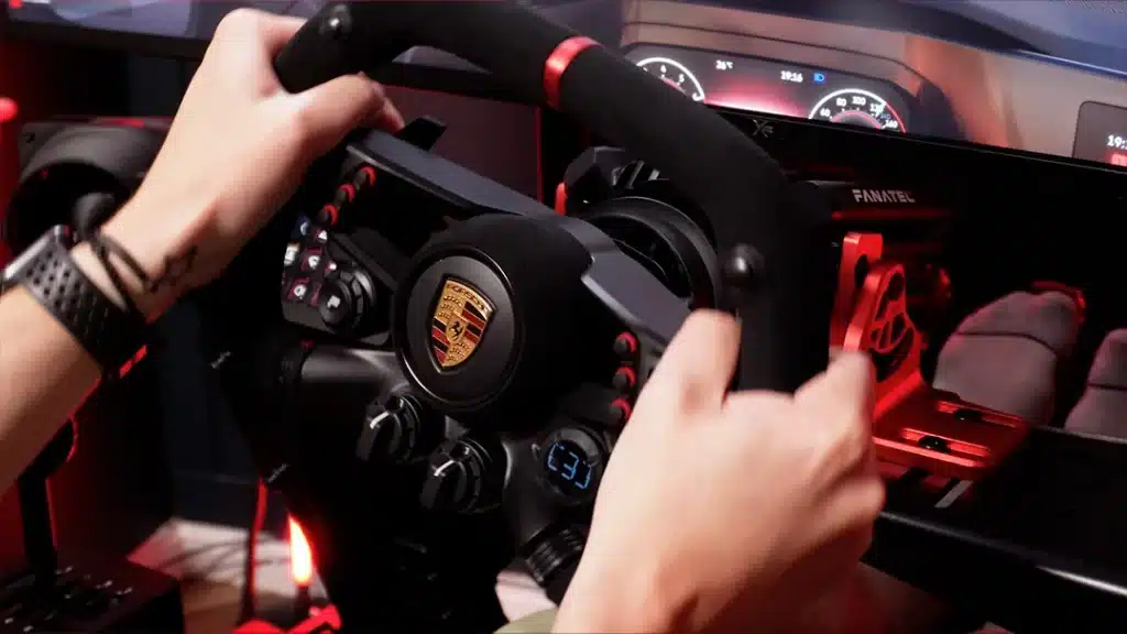 Fanatec Porsche Vision GT gameplay