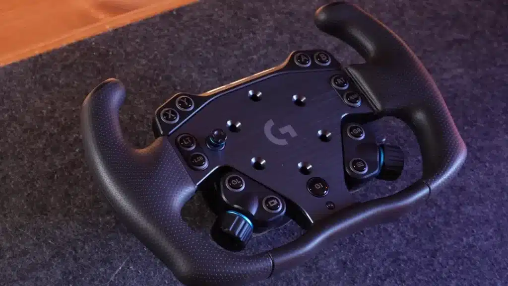Logitech RS Wheel and Track Review Attached