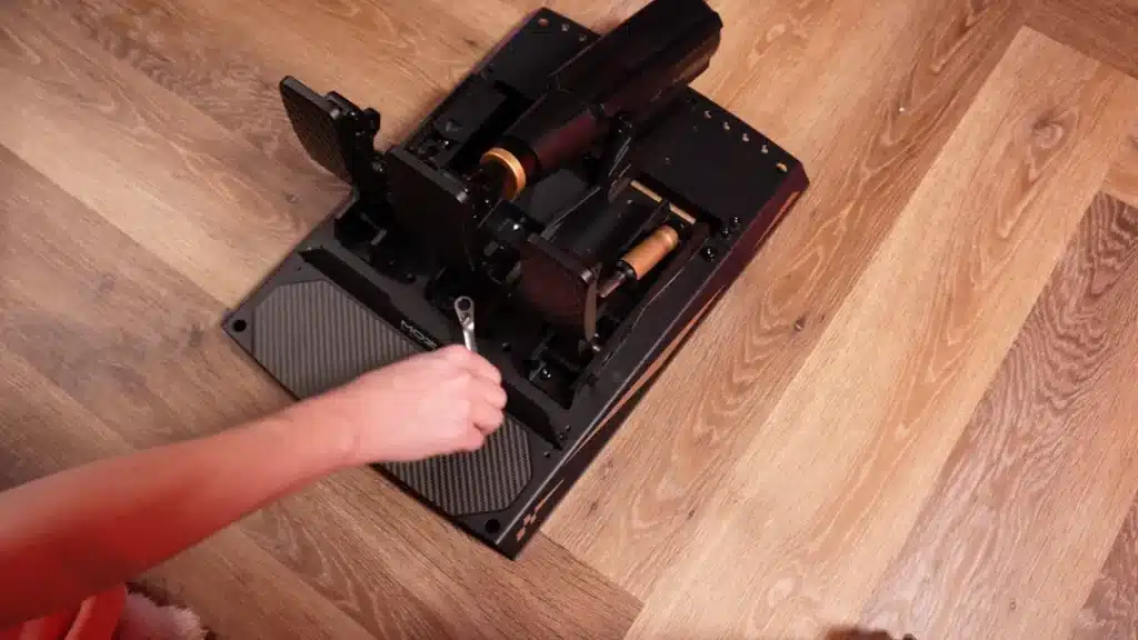 Mounting MOZA Mbooster pedal to CRP2 pedals