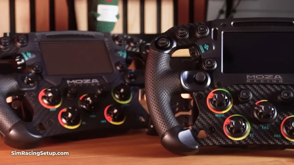MOZA FSR2 design comparison to original