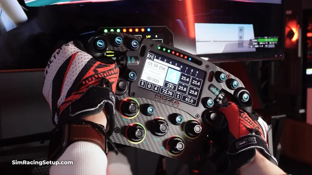 MOZA FSR2 Wheel Gameplay