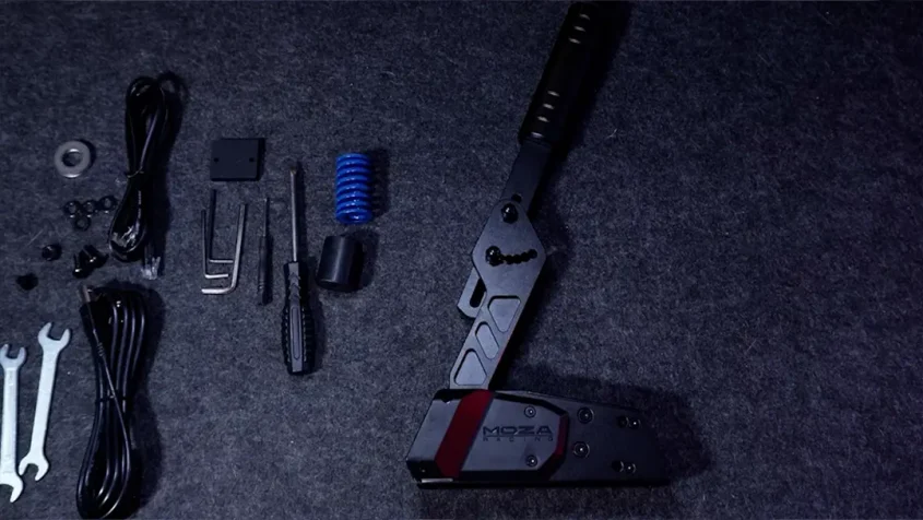 MOZA HBP Handbrake Unboxing