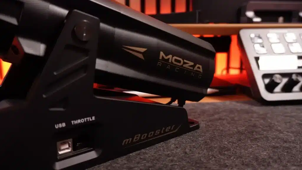 MOZA Mbooster Pedal Rear Design