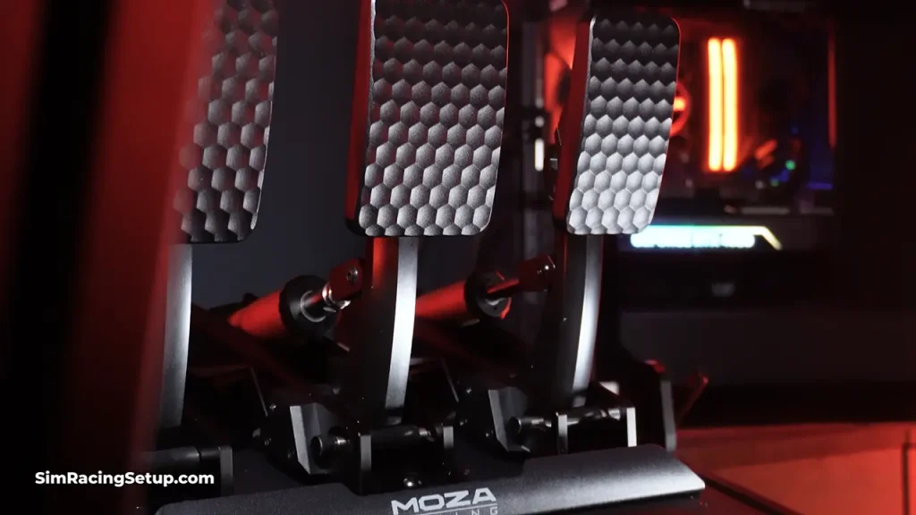 MOZA Racing CRP2 Pedal Face Closeup
