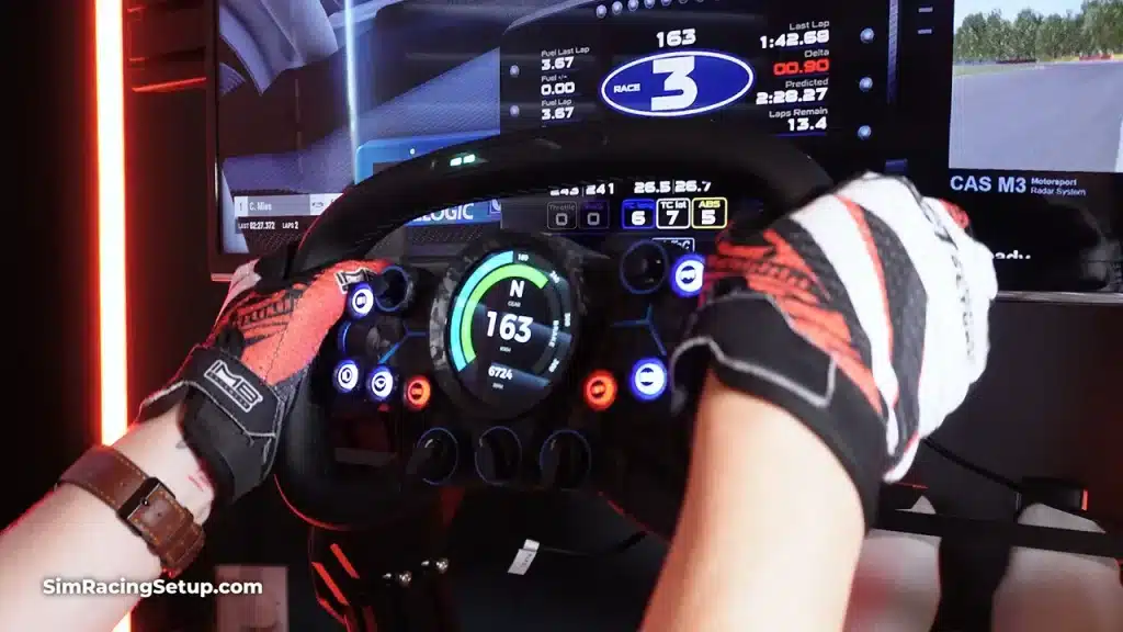 MOZA Vision GS Steering Wheel Gameplay