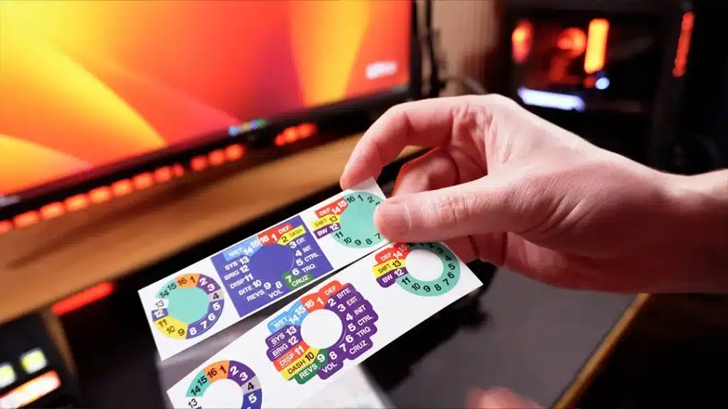 Sim-Lab Unboxing Stickers Sheet