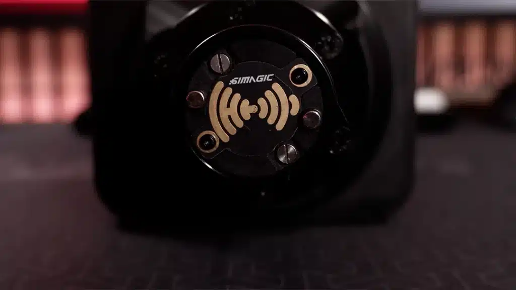 SIMAGIC Alpha Evo quick release connection