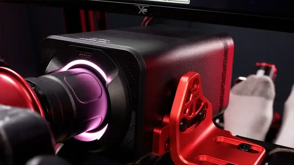 SIMAGIC Alpha Evo Wheel base gameplay