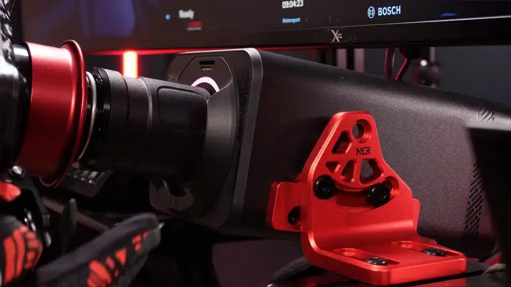 SIMAGIC Alpha Evo Wheel base mounting to sim rig