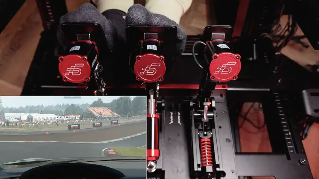 SIMAGIC P1000 Pedals Gameplay Top