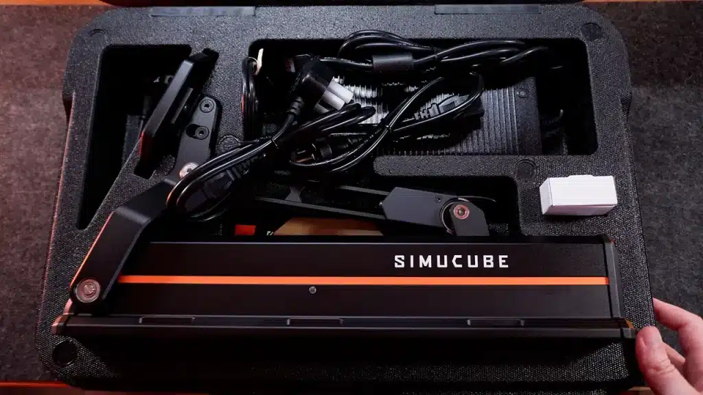 Simucube ActivePedal Pro Boxed and unboxing